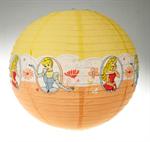 Rispapirlampe med Disney prinsesser