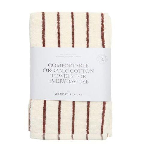 Monday Sunday - Håndklæder (2-pack) 30x50