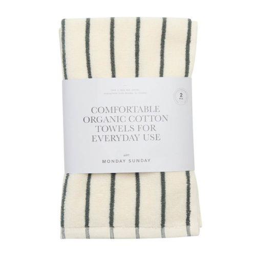 Monday Sunday - Håndklæder (2-pack) 30x50
