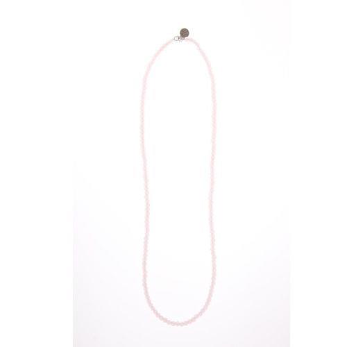 Oxxo Design Lang Halskæde - Rose quartz
