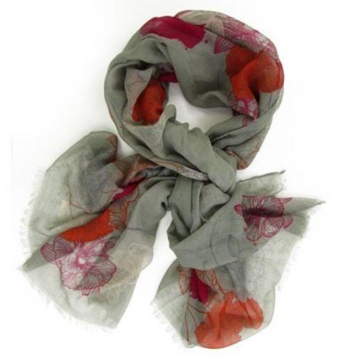 Tørklæde Print Floral