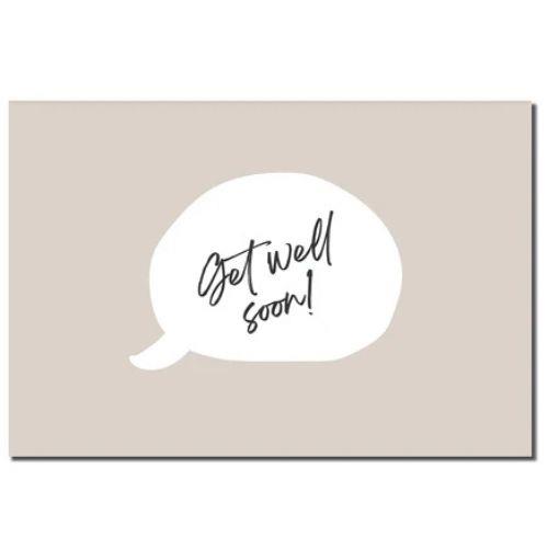 &BOX - KORT - Get Well Soon